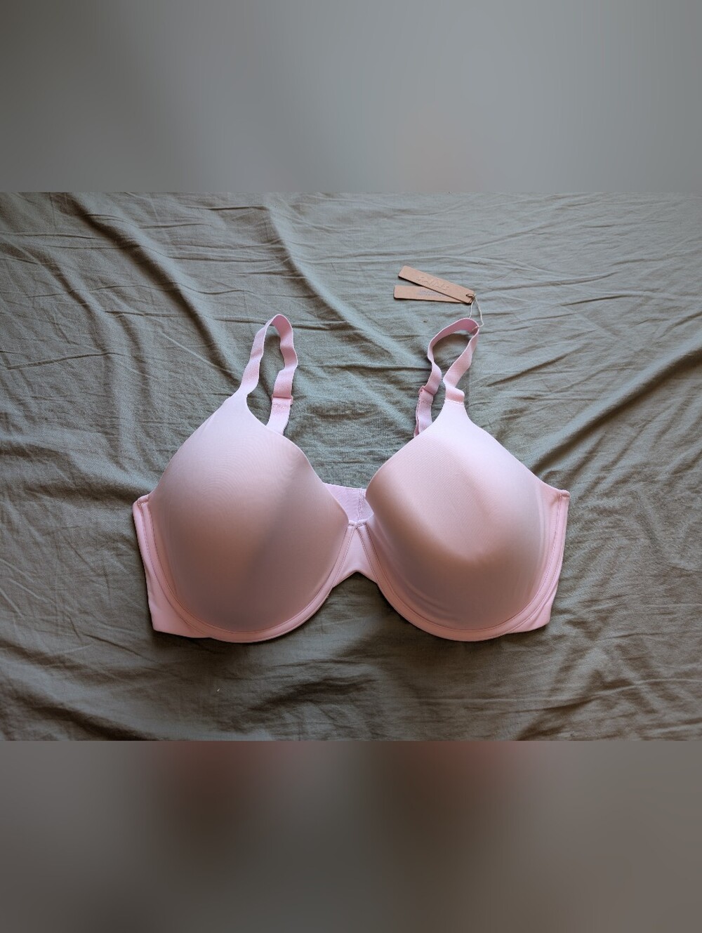NWT Skims Fits Everyone Scoop Plunge Bra 42DDD Pink